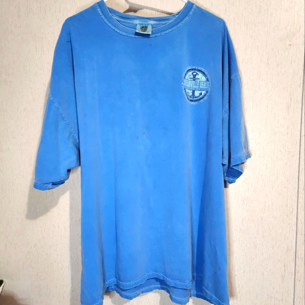 3 XL BLUE Jacksonville Beach FL Vacation 👕 T-Shirt